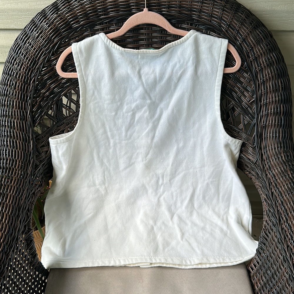 Shenanigans Christmas Candy Cane Vest PXL - Picture 7 of 7